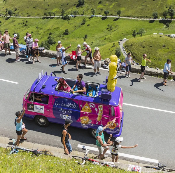 Caravana Belin - Tour de France 2014 — Foto de Stock