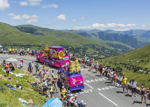 Caravana Belin - Tour de France 2014 — Foto de Stock