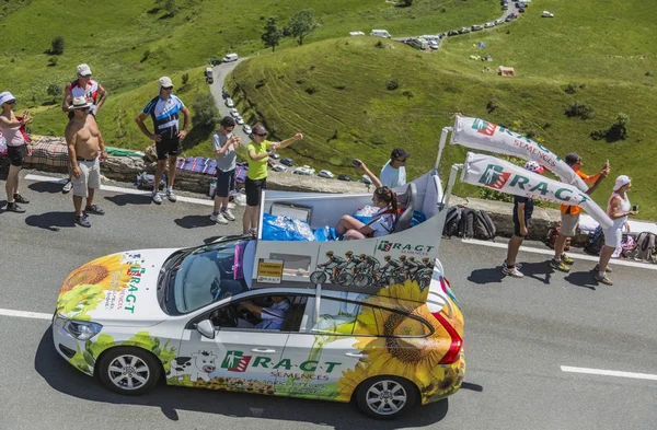 Semillas RAGT Caravan - Tour de Francia 2014 — Foto de Stock