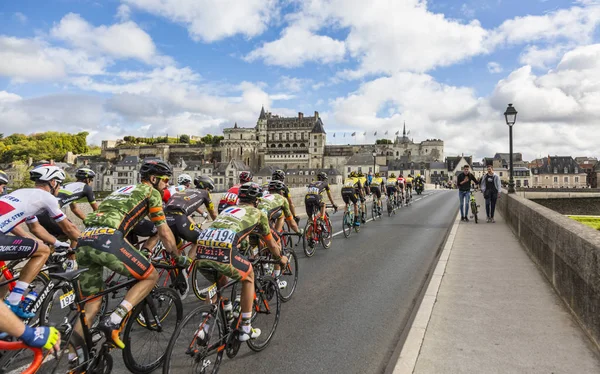 Klungan och Amboise Chateau-Paris-Tours 2017 — Stockfoto