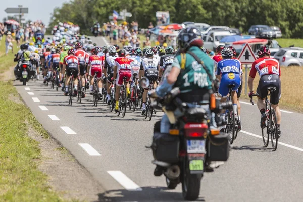 O Pelotão - Tour de France 2017 — Fotografia de Stock