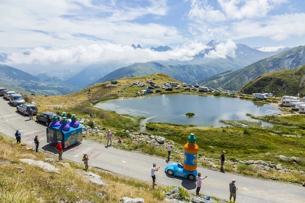 Teisseire karavanda Alps - Tour de France 2015 — Stok fotoğraf