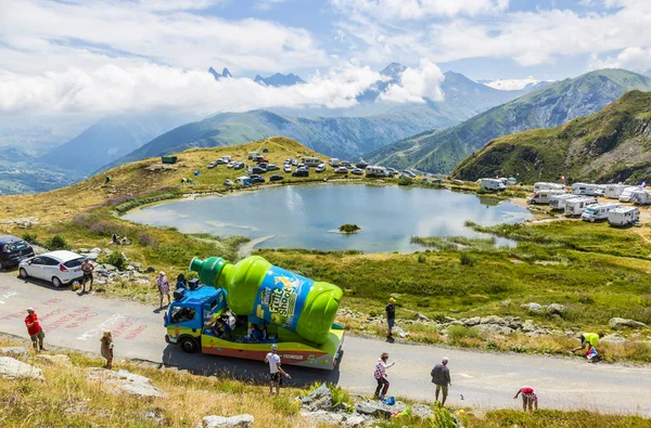 Sirupy Caravan v Alpách - Tour de France 2015 — Stock fotografie