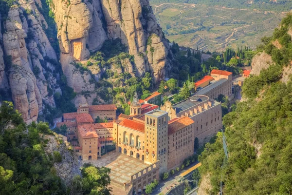 Mosteiro de Montserrat na Catalunha — Fotografia de Stock