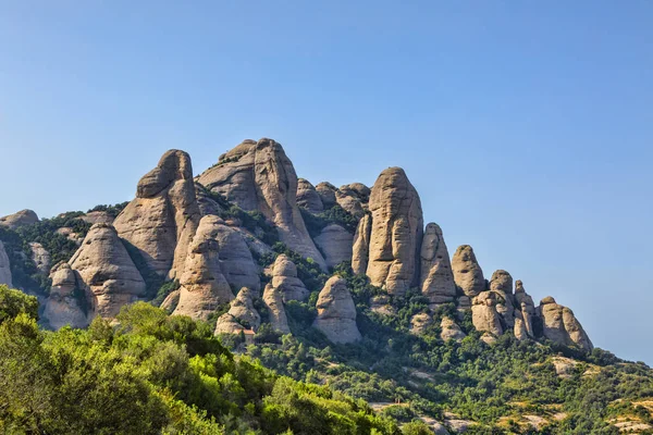 Hora Montserrat v Katalánsku — Stock fotografie