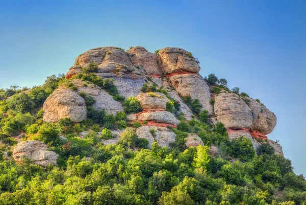 Montserrat Montaña en Cataluña —  Fotos de Stock