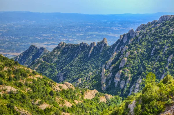 Berget Montserrat i Katalonien — Stockfoto