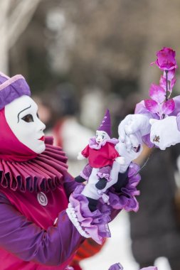 Ayrıntı - Annecy Venedik Karnavalı 2013 eller