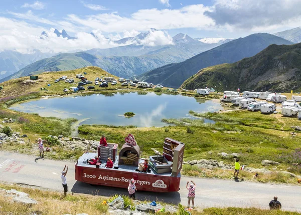 Banette Caravan Alplerde - Fransa Turu 2015 — Stok fotoğraf