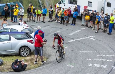 Bisikletçi Samuel Sanchez - Tour de France 2015