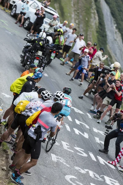 De wielrenner Vincenzo Nibali - Tour de France 2015 — Stockfoto