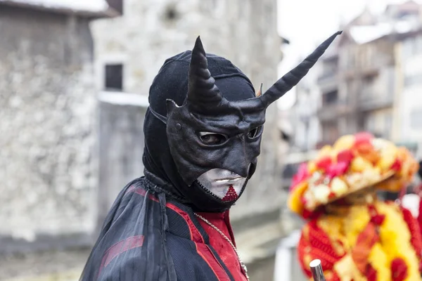 Personne déguisée - Carnaval vénitien d'Annecy 2013 — Photo