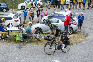 Bisikletçi Romain Sicard - Fransa Bisiklet Turu 2015