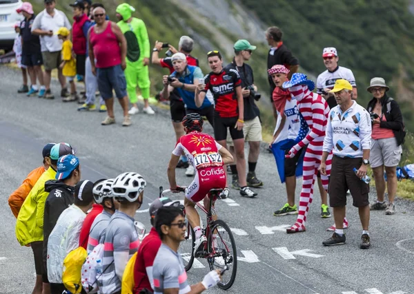 Il ciclista Nicolas Edet - Tour de France 2015 — Foto Stock