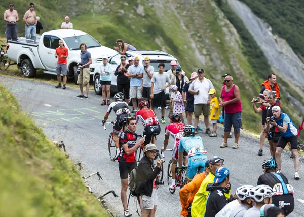 Gruppo di Ciclisti - Tour de France 2015 — Foto Stock