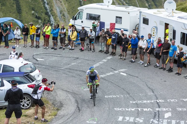 骑自行车的人 Michael 马修斯-环法自行车赛 2015 — 图库照片
