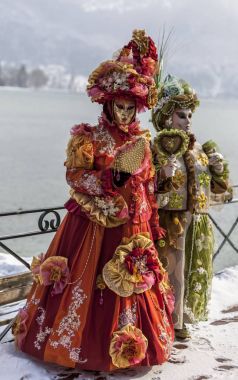 Gizli çift - Annecy Venedik Karnavalı 2013