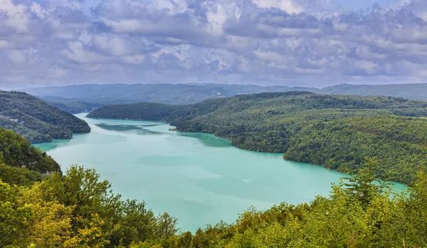 Vouglans Lake - Jura, France — Zdjęcie stockowe