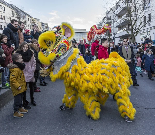 Chinese New Year Parade - The Year of the Dog, 2018 — Stock Photo, Image