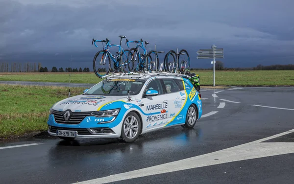 Delko Marseille Provence KTM Team Car - Paris-Nice 2017 — Stock Photo, Image