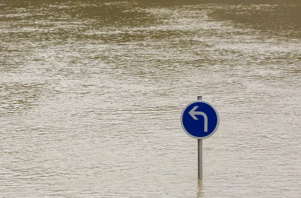 Overstroming Abstract — Stockfoto