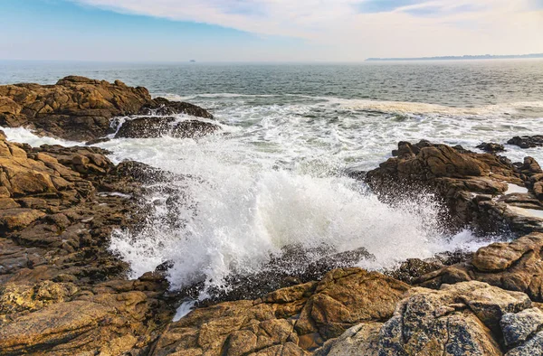 Brittany Kıyı Çizgisi 'ndeki manzara — Stok fotoğraf