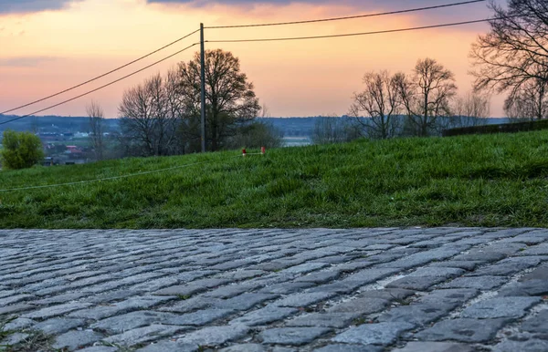 De Paterberg - Weg van de Ronde van Vlaanderen — Stockfoto