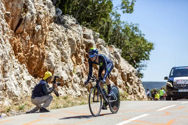 The Cyclist Jesus Herrada Lopez - Tour de France 2016 — ストック写真