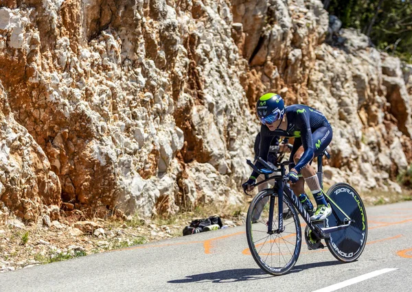 साइकिल चालक विजेता एंकोना टूर डी फ्रांस 2016 — स्टॉक फ़ोटो, इमेज
