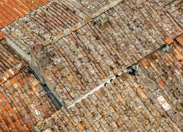 Roofs - aerial view — Stock Photo, Image