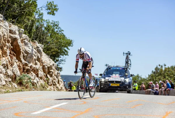 Col Serre Tourre Francie Července 2016 Německý Cyklista Simon Geschke — Stock fotografie