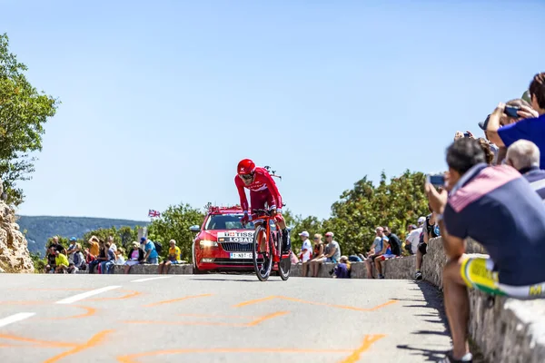 Col Serre Tourre France July 2016 Spanish Cyclist Alberto Losada — Stock Photo, Image