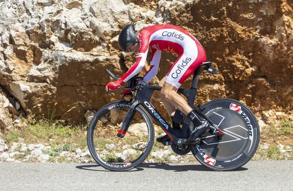 Col Serre Tourre Francia Luglio 2016 Ciclista Francese Arnold Jeannesson — Foto Stock