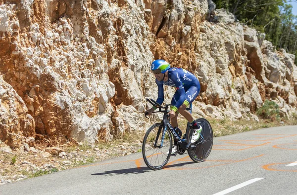 Col Serre Tourre Francia Julio 2016 Ciclista Español Rubén Plaza — Foto de Stock