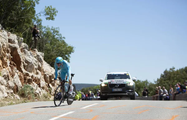 Col Serre Tourre Francia Julio 2016 Ciclista Holandés Jakob Fuglsang — Foto de Stock