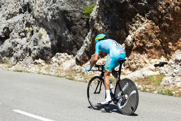 Col Serre Tourre Francia Julio 2016 Ciclista Italiano Diego Rosa — Foto de Stock