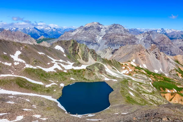 Immagine Del Lac Blanc Lago Bianco Situato 2699 Vallee Claree — Foto Stock