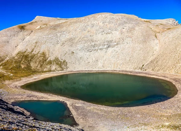 Gambar Lac Des Garrets 262 Terletak Alpen Prancis Selatan Taman — Stok Foto