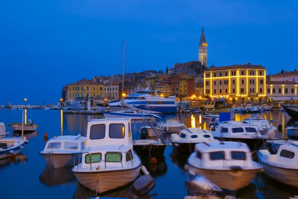 Hırvatistan Rovinj Kentinin Deniz Manzarası — Stok fotoğraf