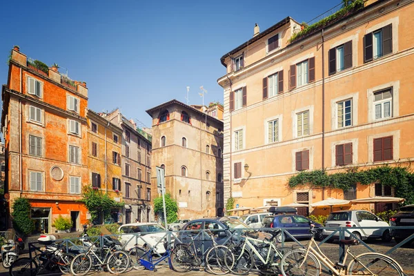 Gatuscenen Rom Italien — Stockfoto