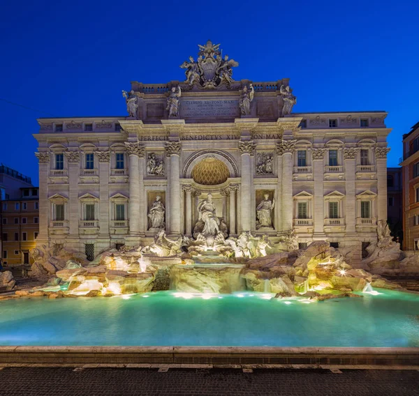Trevi Fountain Largest Most Famous Fountains Rome Italy — Stock Photo, Image