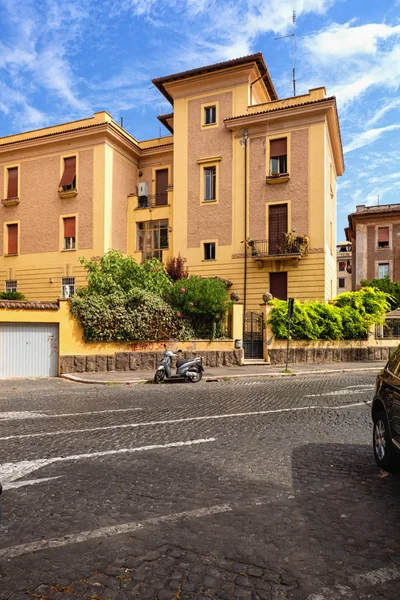 Gatuscenen Rom Italien — Stockfoto