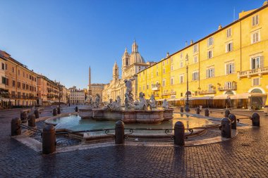 Piazza navona, Roma. İtalya