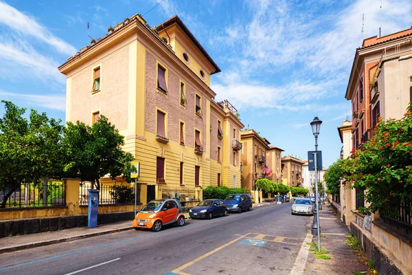 Straßenszene Rom Italien — Stockfoto