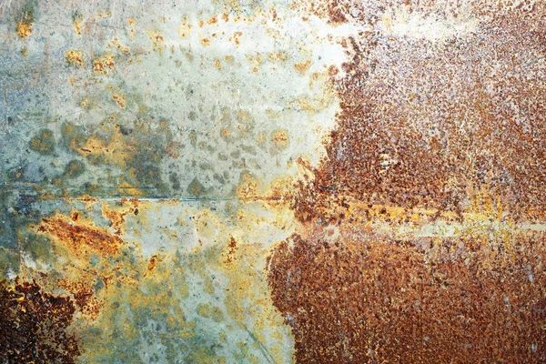 Ржавая Металлическая Поверхность Старая Потрескавшаяся — стоковое фото