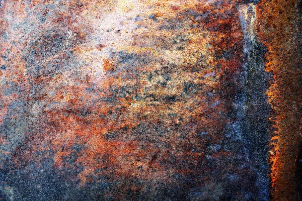 Rusty Metal Surface Old Cracked Stock Image