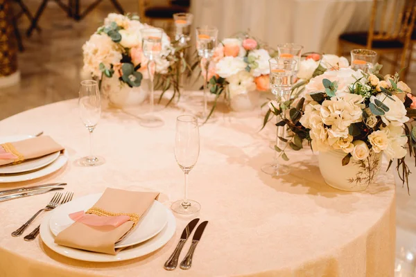 Ensemble Table Pour Une Fête Événementielle — Photo