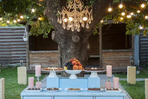 Dessert Table Wedding Party — Stock Photo, Image