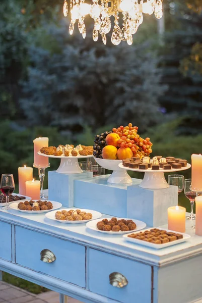 Dessert Table Wedding Party — Stock Photo, Image