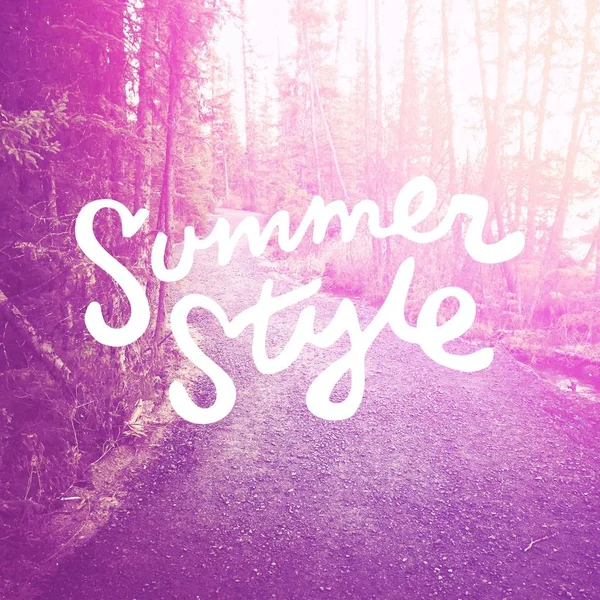 Summer Style Nature Background — Stock Photo, Image